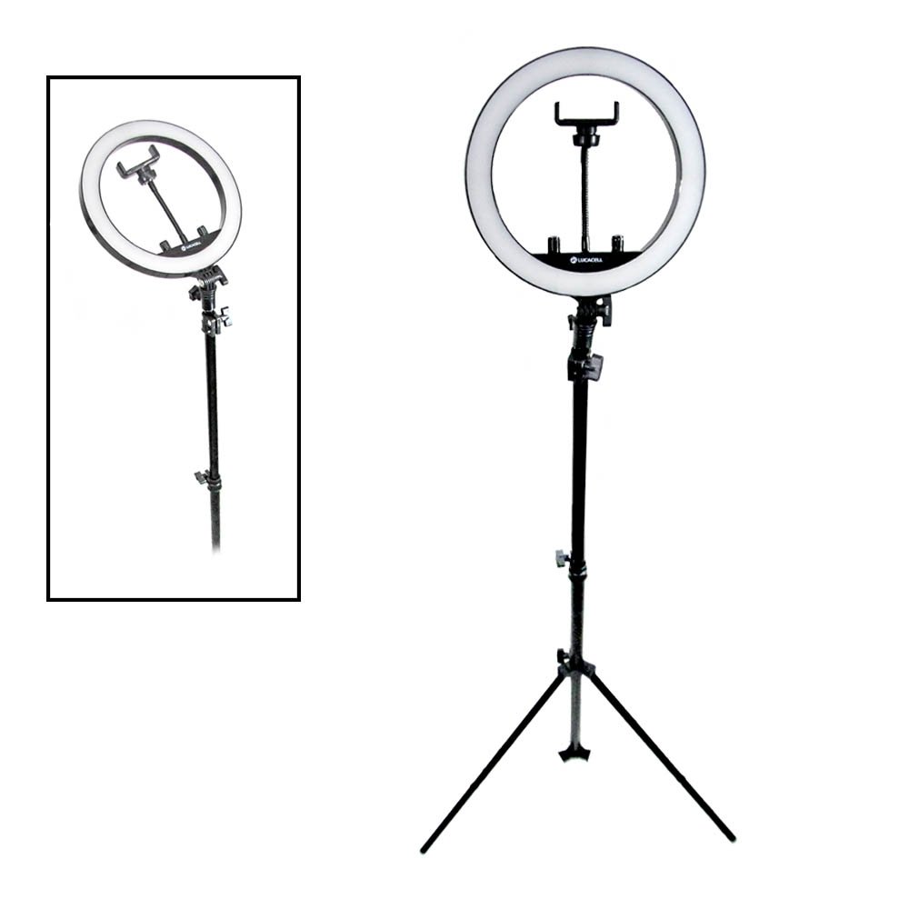 Arco de Luz LED Selfie - Tripé 26cm/16cm