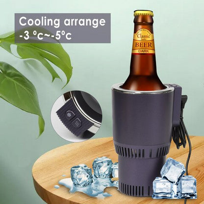 Copo Refrigerador/Aquecedor Carro 2 em 1 - Refrigera 3ºC e Aquecer 60ºC